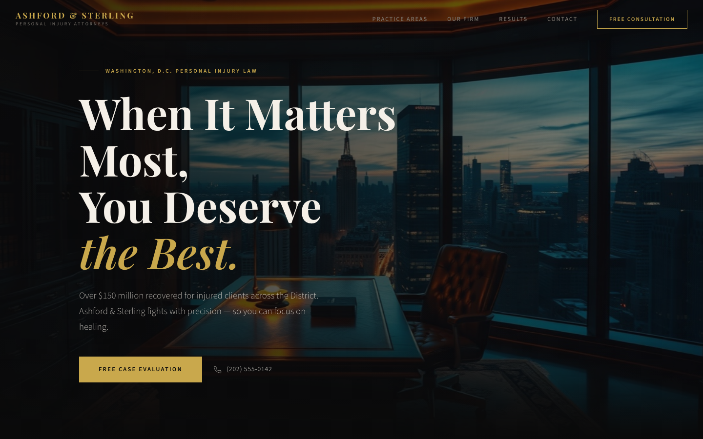 Ashford & Sterling — Personal Injury