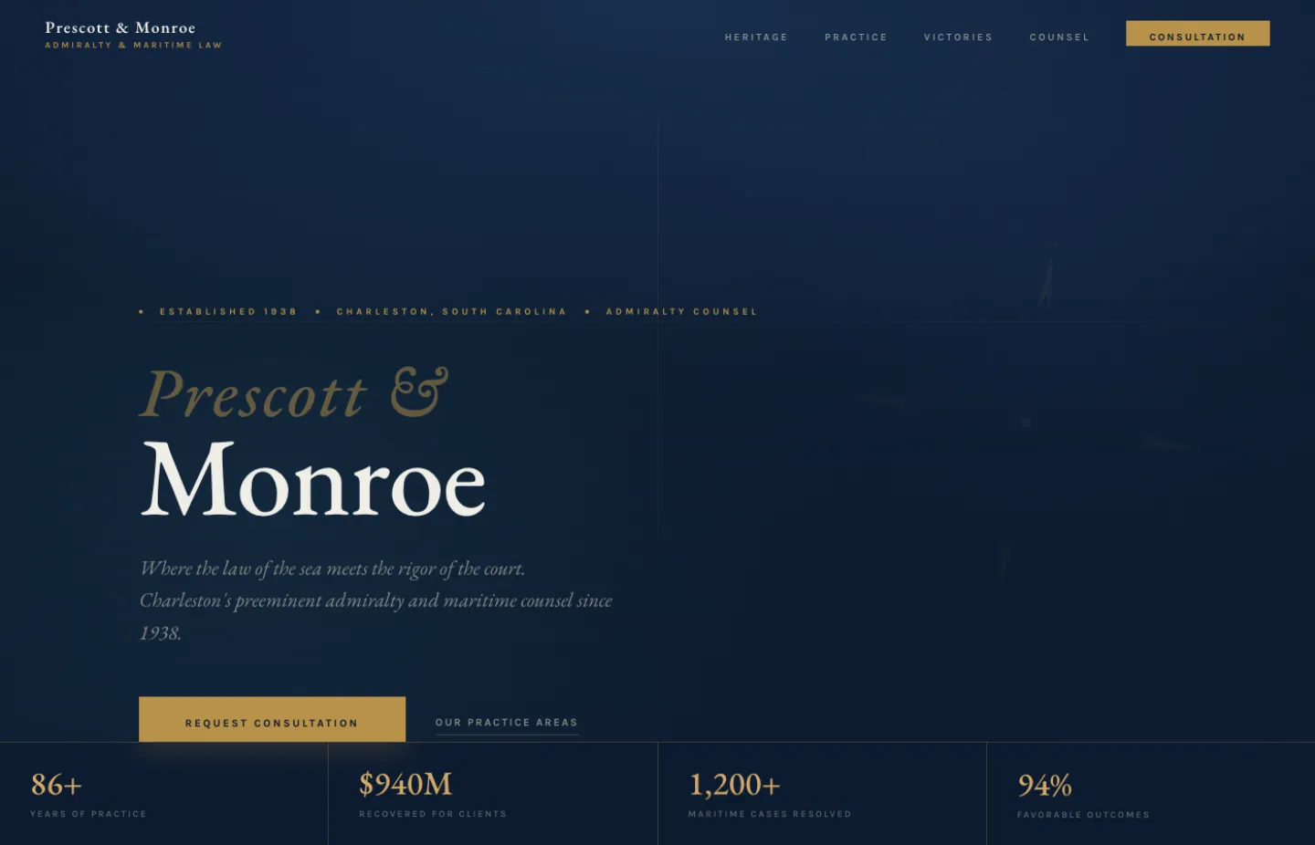 Prescott & Monroe - Maritime Law