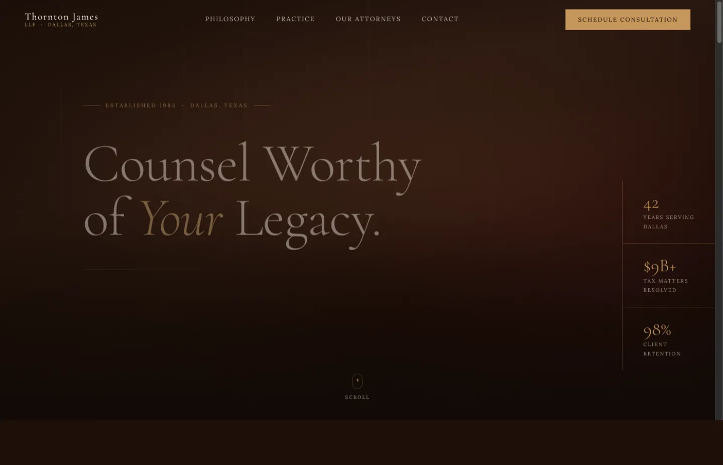 Thornton James LLP - Tax & Financial Law
